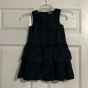 Crewcuts toddler holiday plaid dress